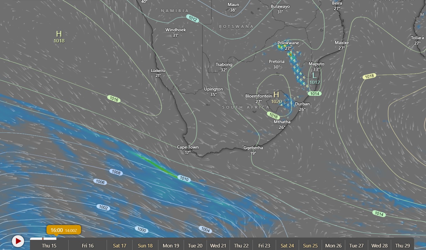 SA rain. ;) Image