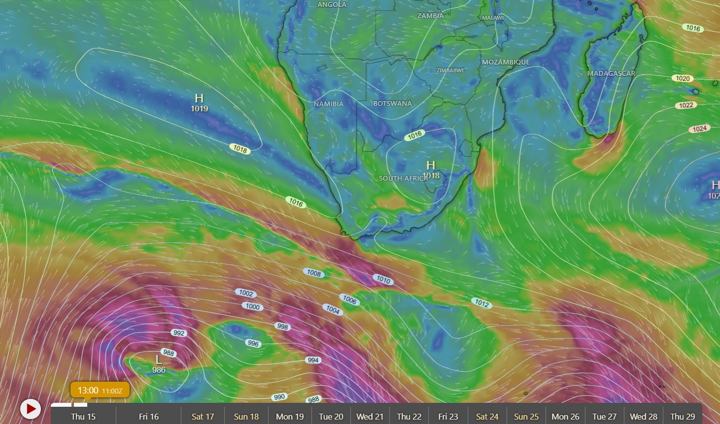 SA synoptic at 14:00. :) Image